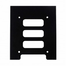 SSD HDD 2.5 INCH TO 3.5 INCH CONVERTER HARD DRIVE METAL BRACKET ADAPTER HOLDER (BLACK)